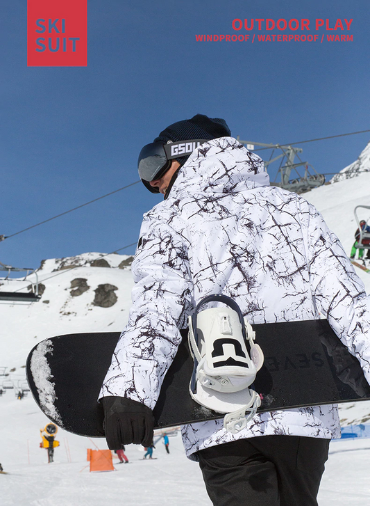 Men Ski Snowboard Jacket 10K Waterproof Windproof - S68495