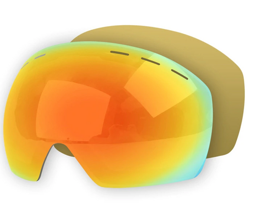Ski Snowboard Goggles Double Layers UV Anti-fog - F28374