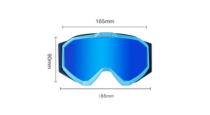 Ski Snowboard Goggles with Anti-fog UV - A67583