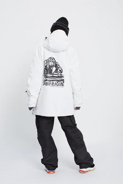 Pullover Ski Snowboard Jacket men women waterproof - C45735