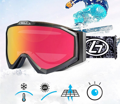 Ski Snowboard Goggles with Anti-fog UV - A67583