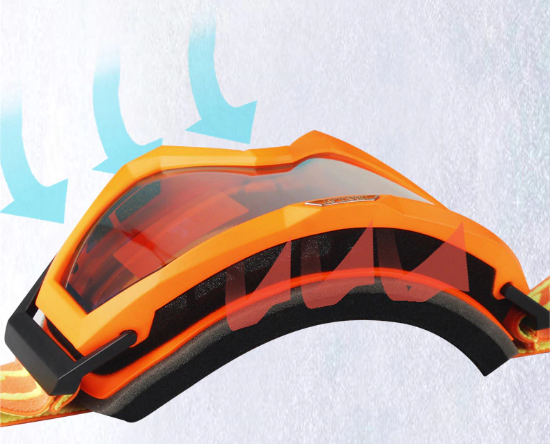 Ski Snowboard Goggles with Anti-fog UV - A67583