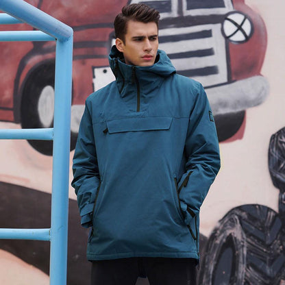 Men Snowboarding Hoodie - C73576