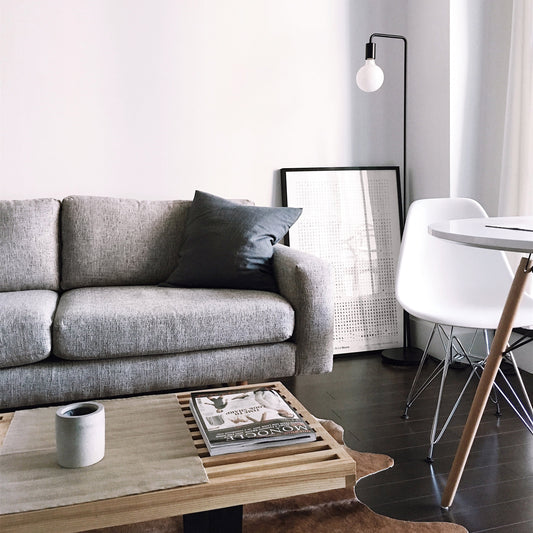 Lazy afternoon grey sofa